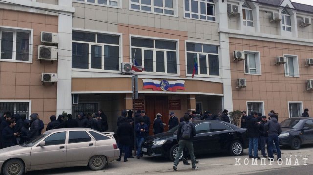 Здание Советского районного суда Махачкалы, где арестован мэр города Муса Мусаев