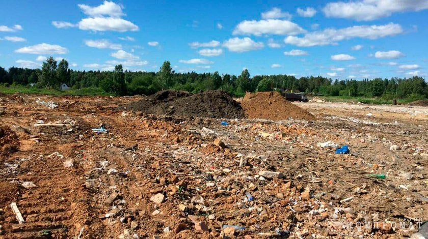 В Щелковском районе незаконно организовали сразу две свалки